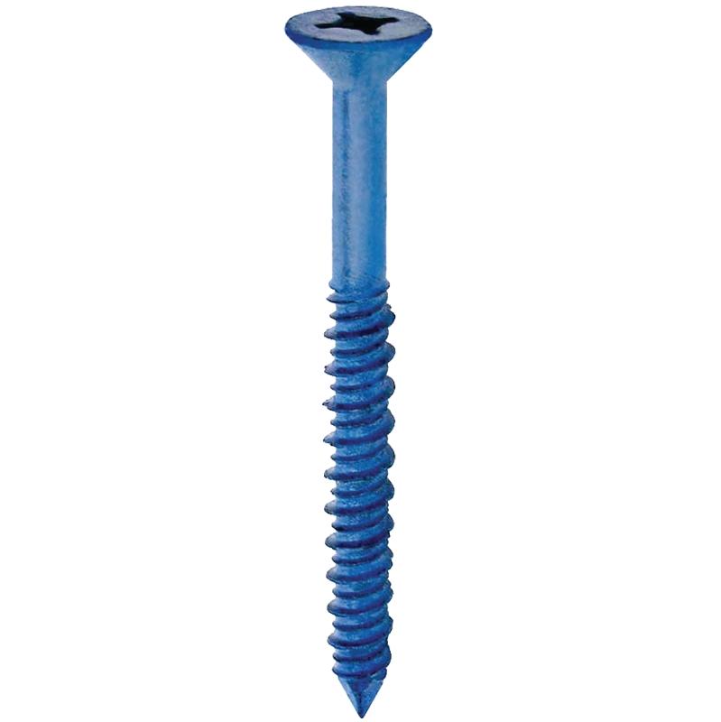 3/16" X 3 1/4" Flathead Concrete Screws - 100/Bx
