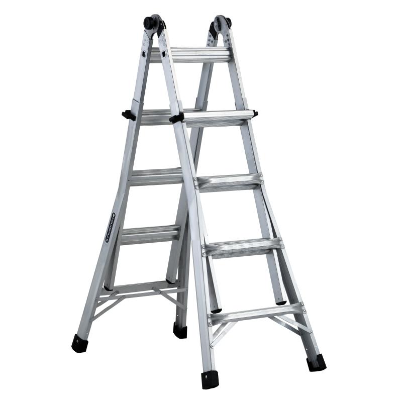 17' Louisville Multi Purpose Ladder Aluminum L209817