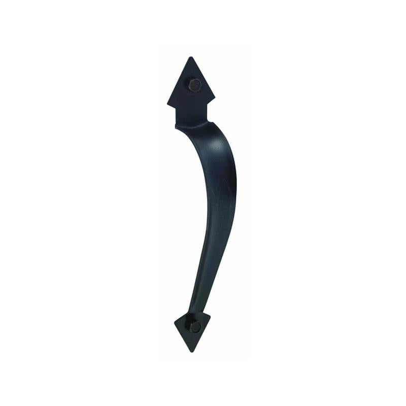 National 8 3/4" Ornamental Pull Black