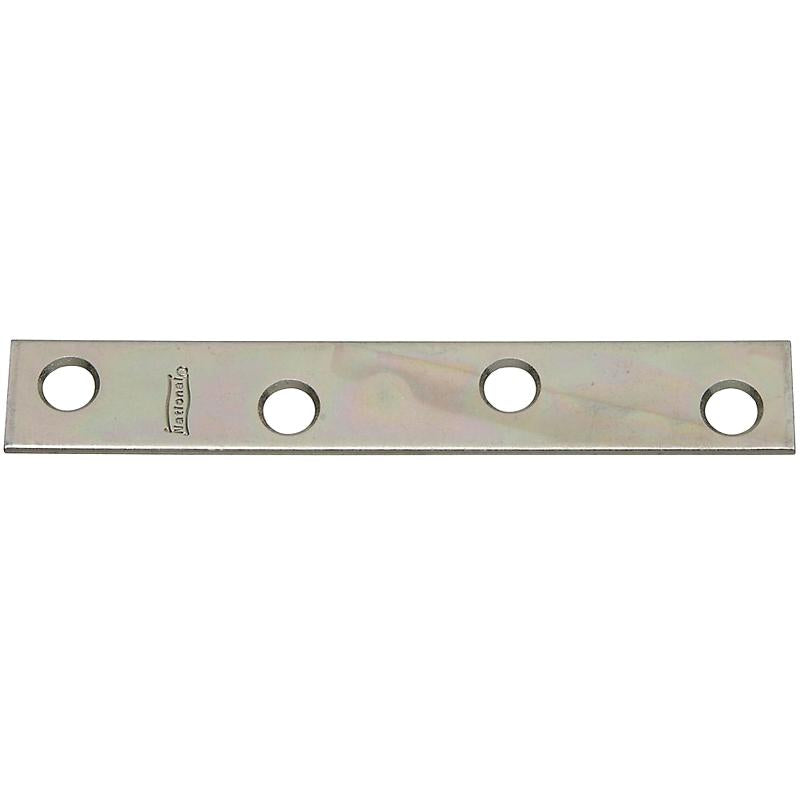 National 4" Mending Braces Zinc 4/pk