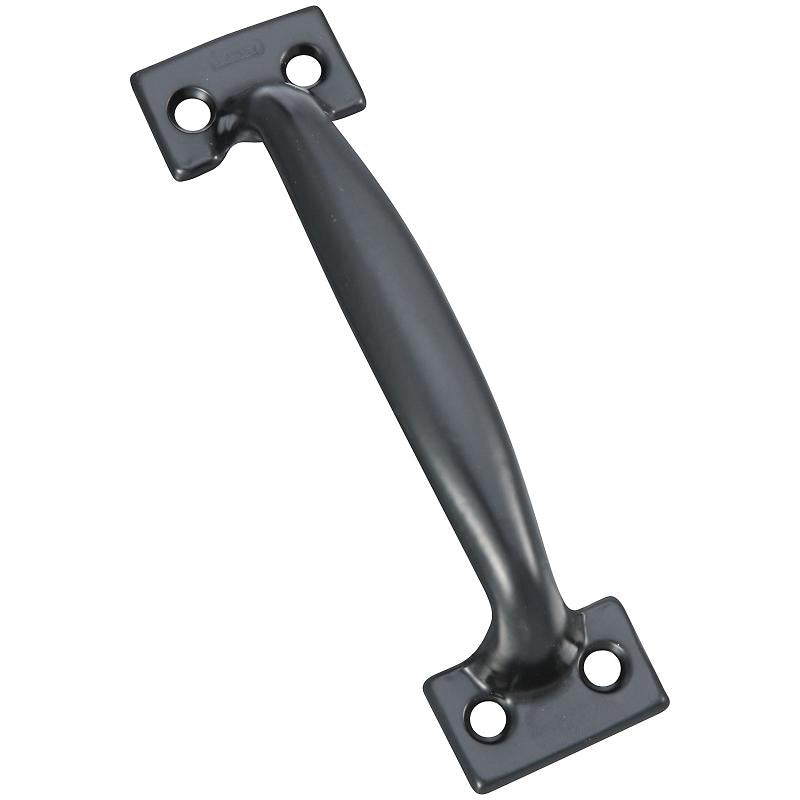 National 6 1/2" Utility Door Pull Black