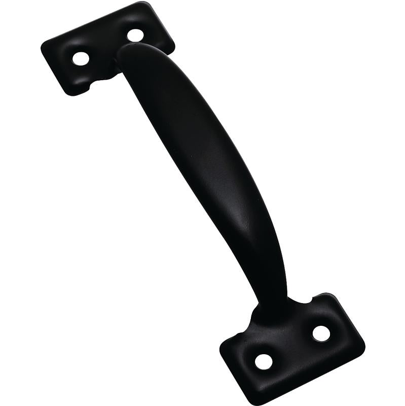 National 5 3/4" Utility Door Pull Black