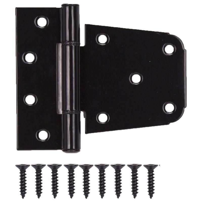 ProSource 3 1/2" Gate Hinge Black