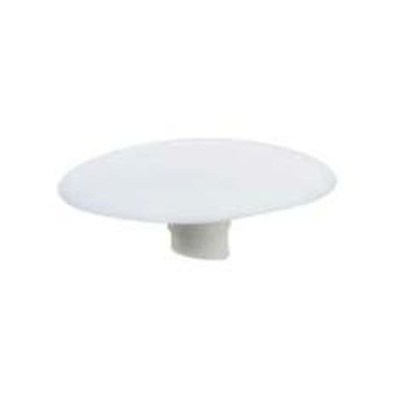 White Screw Cap Covers - 25/PK