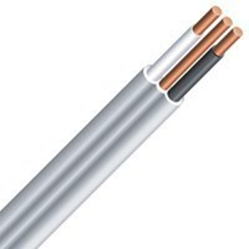 14/2 NMD90 White Electrical Wire - 10M