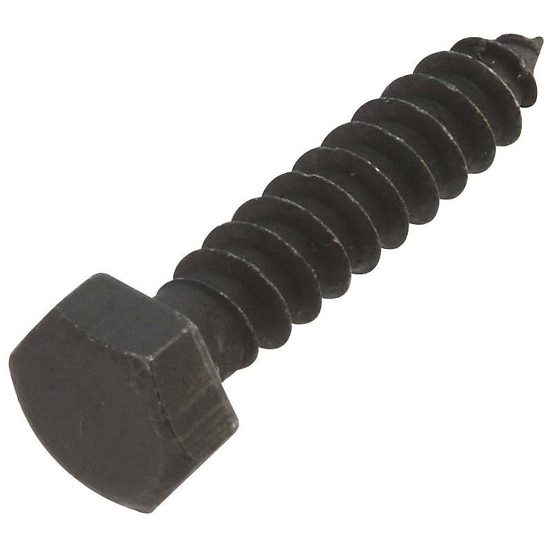 National 5/16" X 1 1/2" Lag Screw Black 6/pk