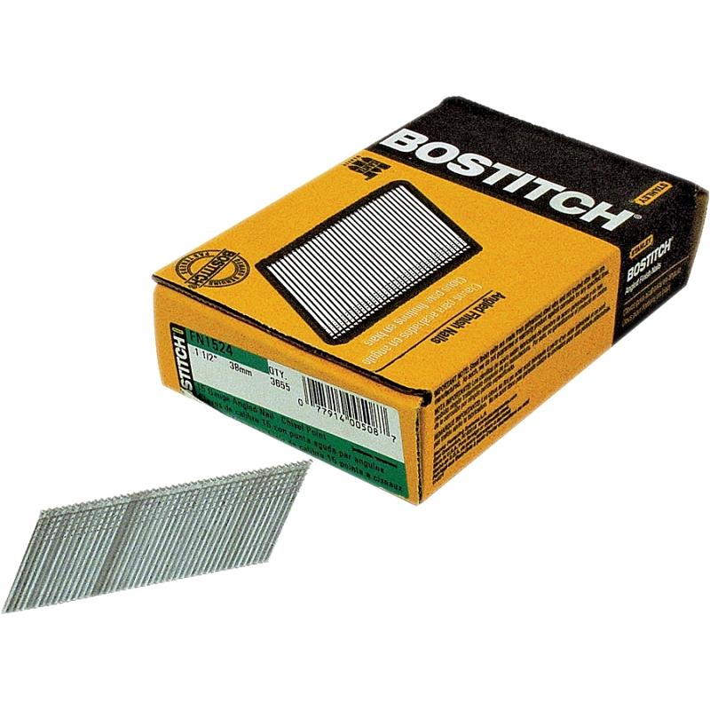 1 1/2" Angled Strip Finishing Nails 15ga - 1000/Bx