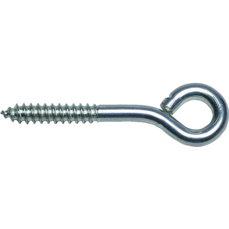 National 1/4" X 3 3/4" Lag Screw Eye Bolt Zinc