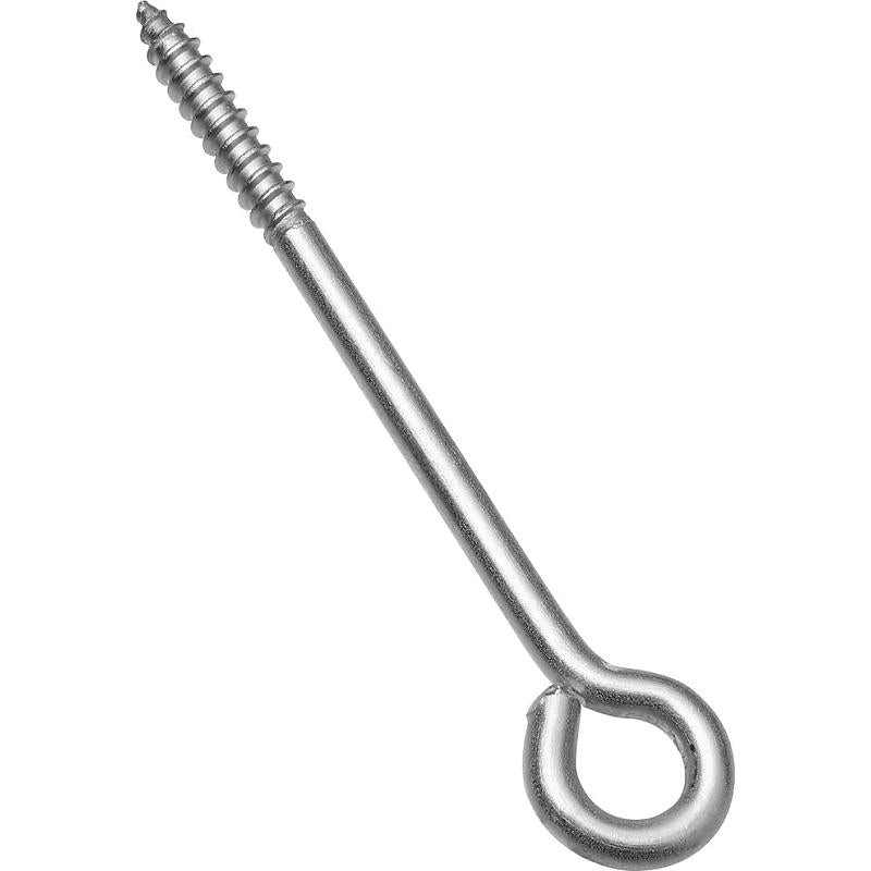National 1/4" X 5" Lag Screw Eye Bolt S.S.