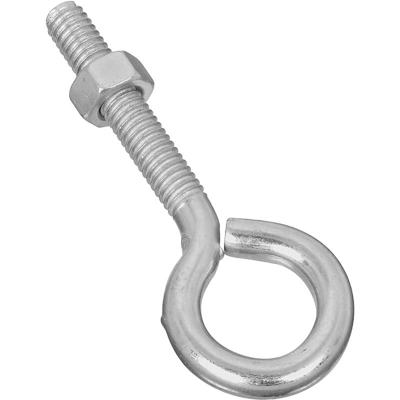National 5/16" X 3 1/4" Eye Bolt W/Nut Zinc