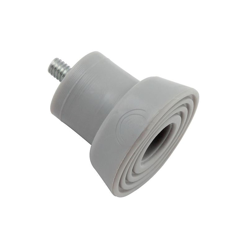National Door Stop Tips Gray 2/pk