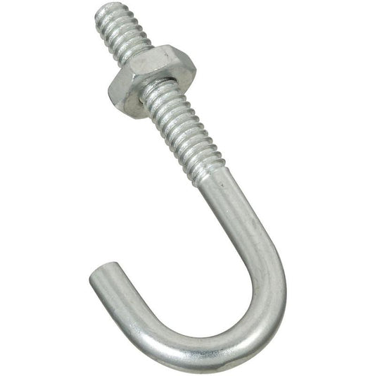 National 3/16" X 1 7/8" J Hook Bolt Zinc