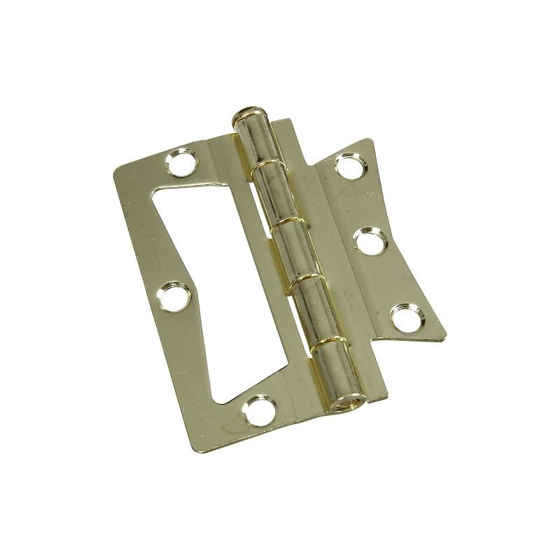 National 3" Surface Mount Hinge Brass