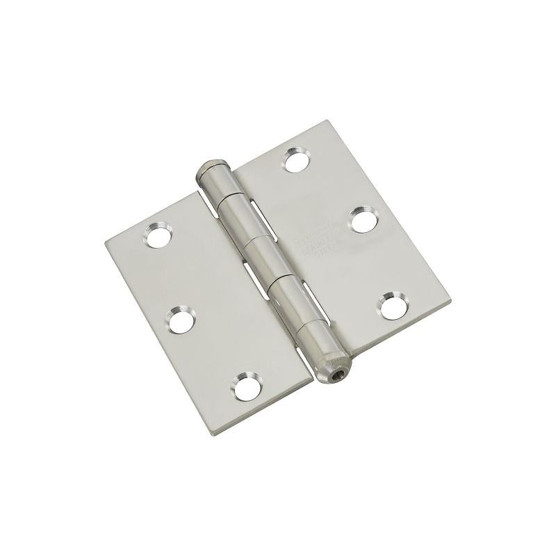 National 3" Door Hinges Ss