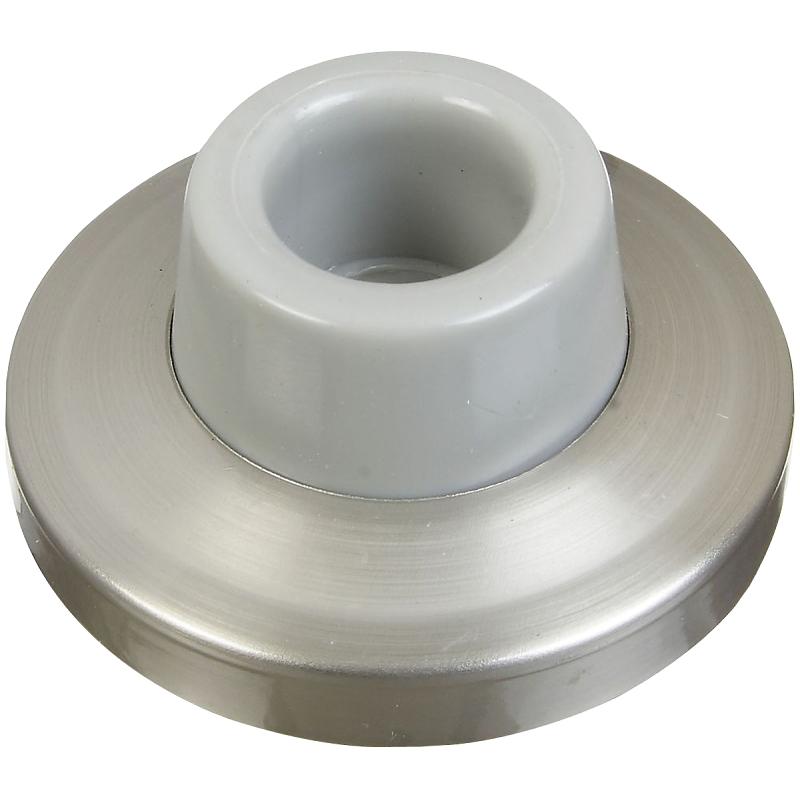 National Door Stop Satin Nickel