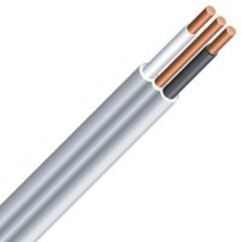 14/2 NMD90 White Electrical Wire - 20M