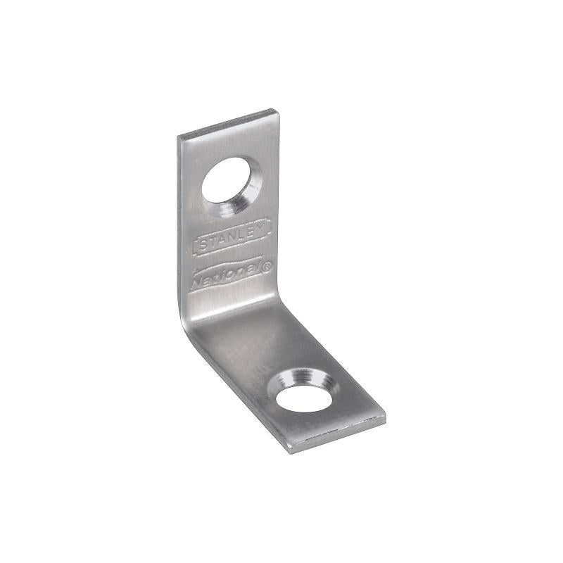 National 1/2" X 1" Corner Brace Ss 2/pk
