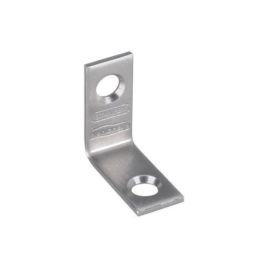 National 1/2" X 1" Corner Brace Ss 2/pk