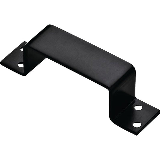 National 1.5" X 6.4" Bar Holder Black Steel