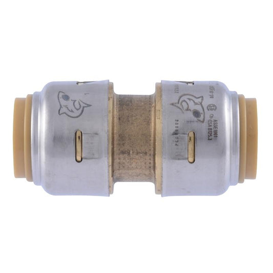 1/2" Coupling Push Brass Sharkbite