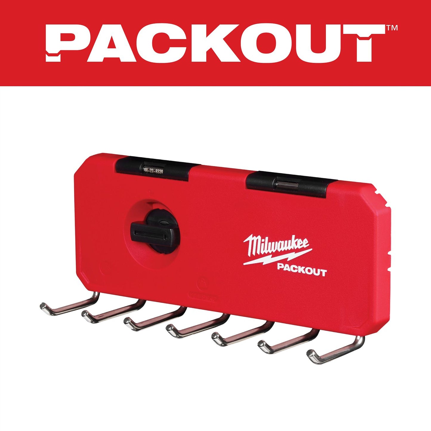 Milwaukee Packout 7-Hook Rack 48-22-8329