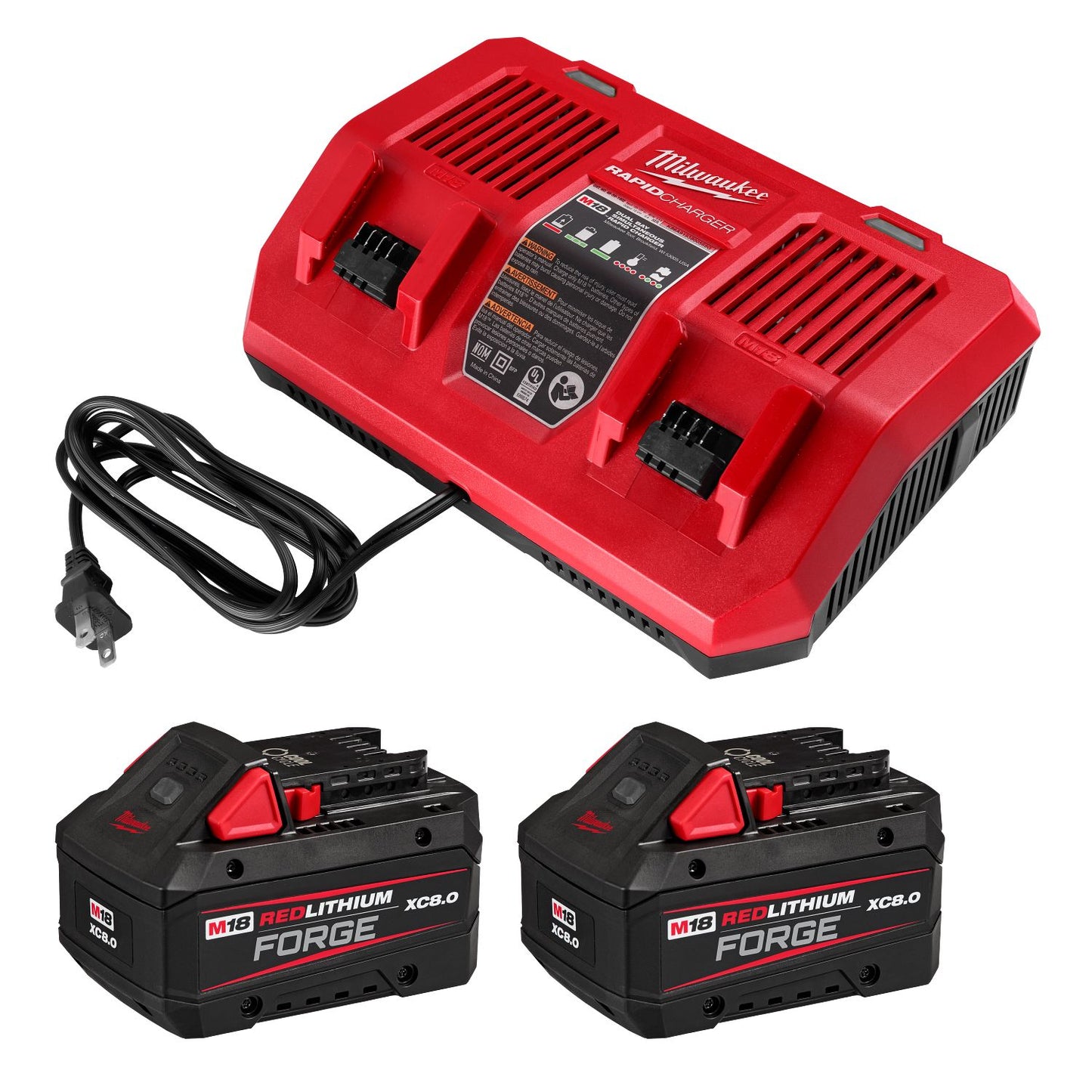 Milwaukee M18 Forge XC8.0 Rapid Charger 48-59-1888
