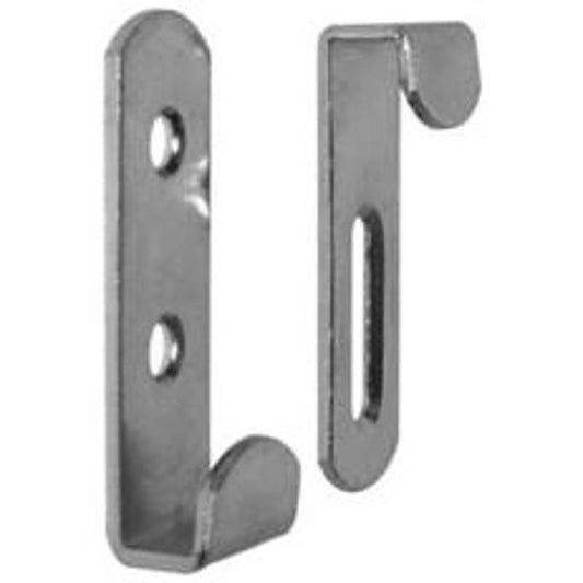 1/4" Mirror Clip Zinc 4/pk MH14MR
