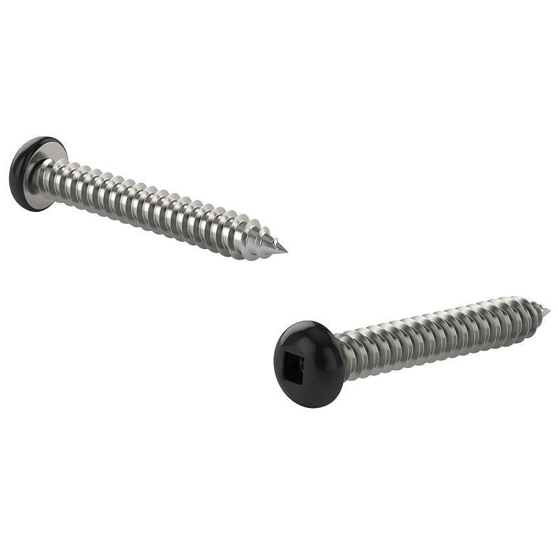 #8 X 1 1/4" Brown Pan Screws - 100/Bx