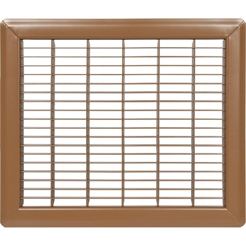 6" X 12" Brown Floor Grill