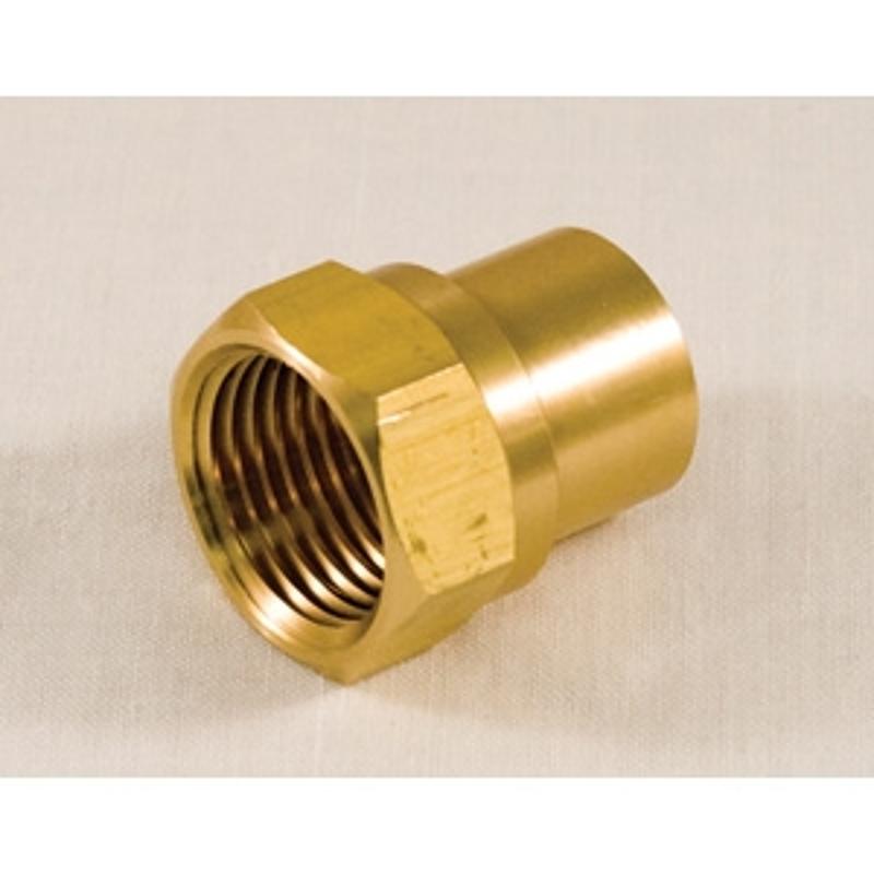 1/2" X 3/4" Female Adapter Wrot