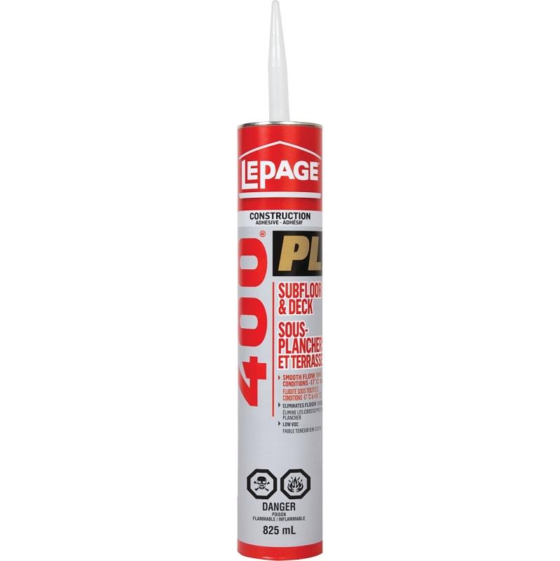 PL 400 Adhesive Subfloor & Deck 825mL