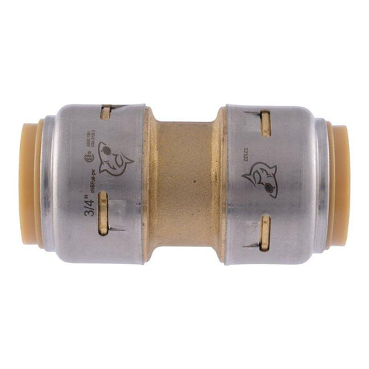 3/4" Push Fit Sharkbite Coupler
