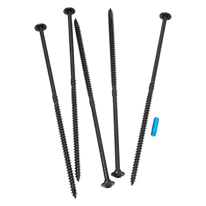 3/8" X 12" GRK RSS Black Structural Screws - 50/Pk