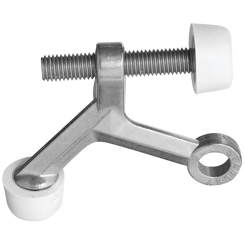 National Door Stop Hinge Pin Satin Nickel