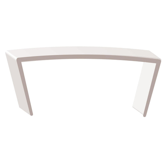 3/4" Vinyl White Shelf Edge