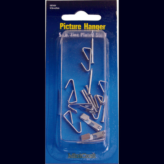 5lb Zinc Picture Hanger 8/pk