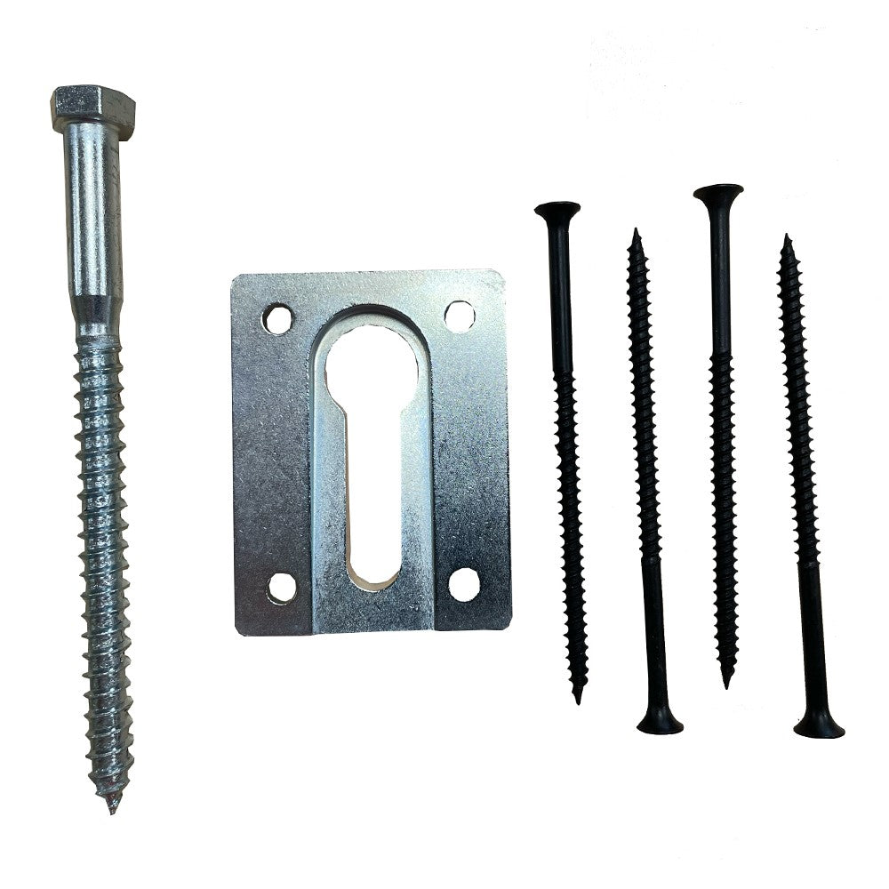 Newel Post Fastener Key Lock