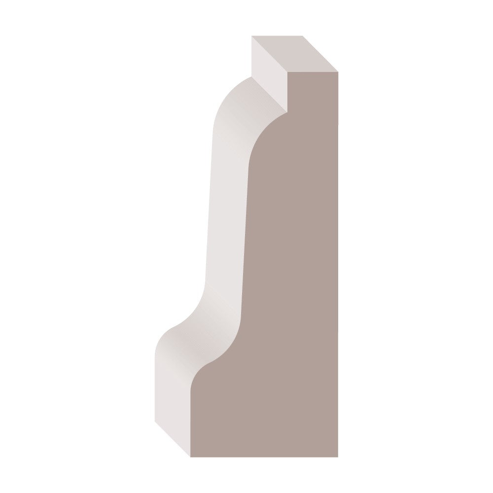 1 1/2" X 8' Pine Shingle Moulding - 00189