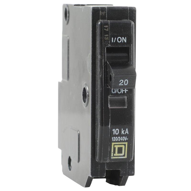 Square D 20A 1-Pole Circuit Breaker QO120