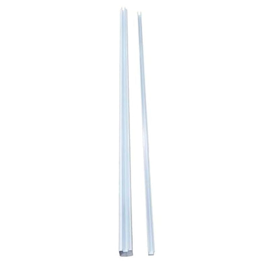 Regal Top & Bottom Rail 8' White