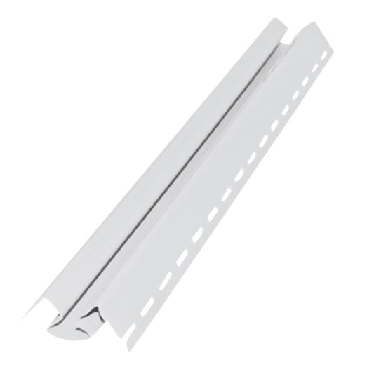 10' Gentek Snow White Vinyl Inside Corner