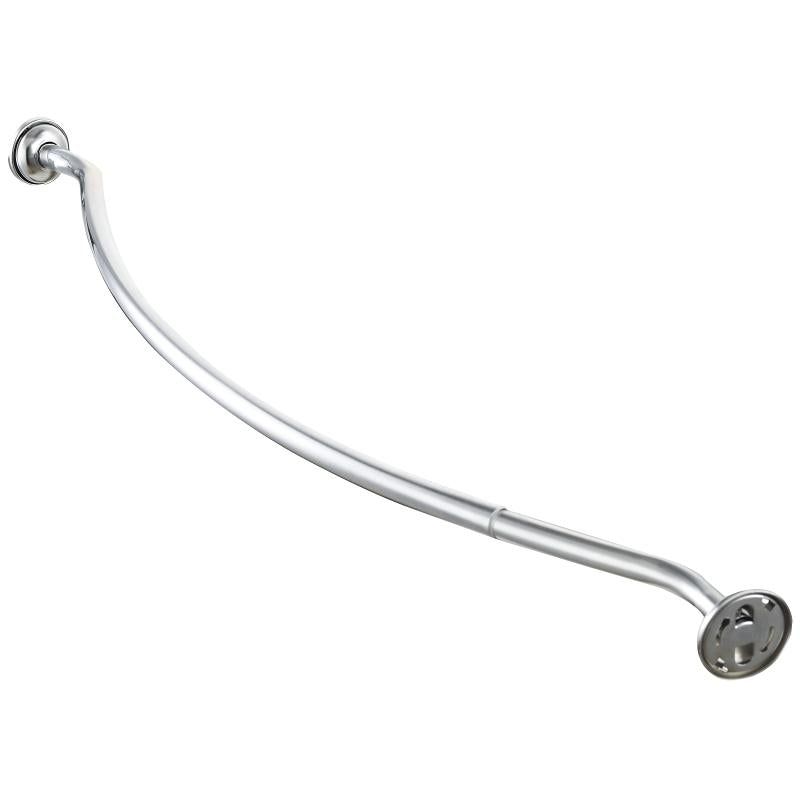 52" - 72" Curve Shower Curtin Rod