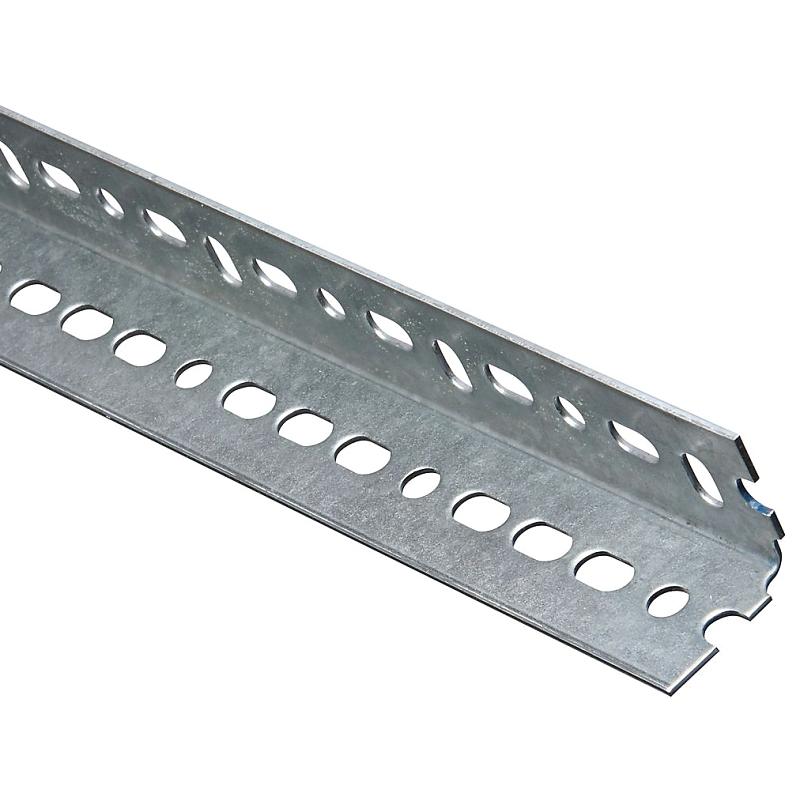 National 1 1/2" X 96" Slotted Steel Angle