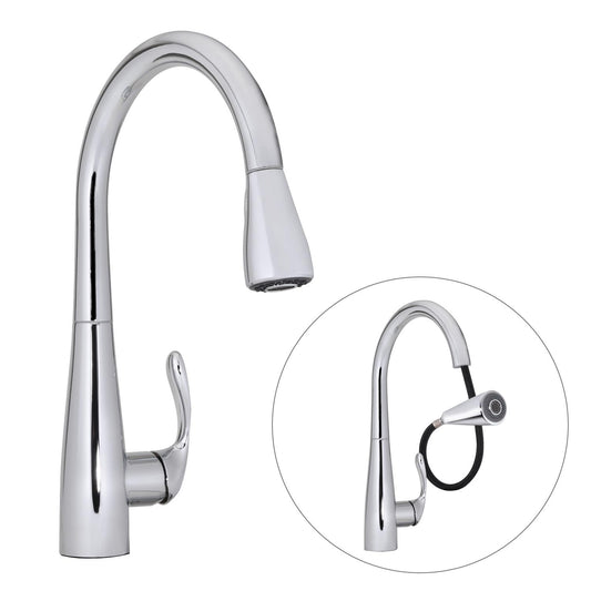 Taymor Devon Single Lever Pull Down Faucet