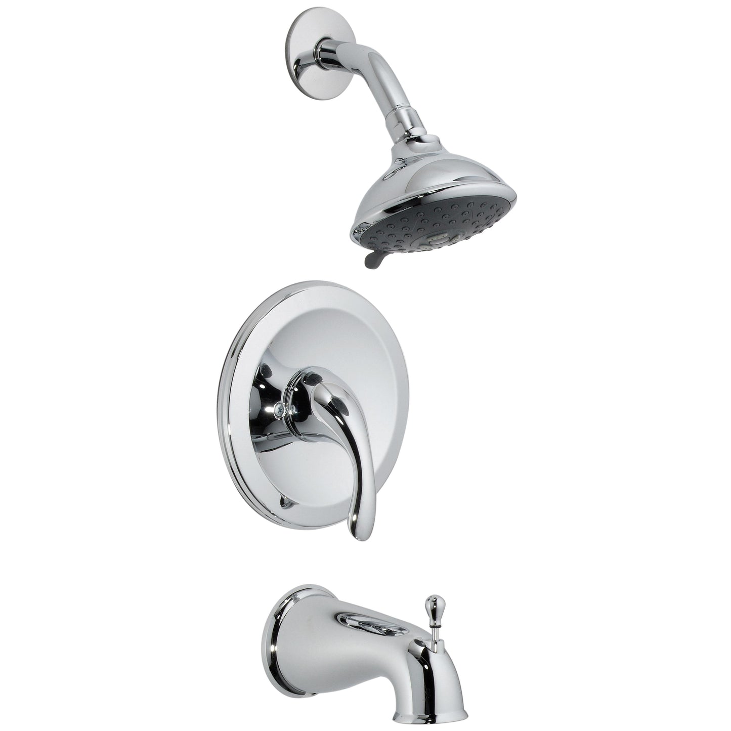 Taymor Cosmos 1 Lever Shower Set Satin Nickel