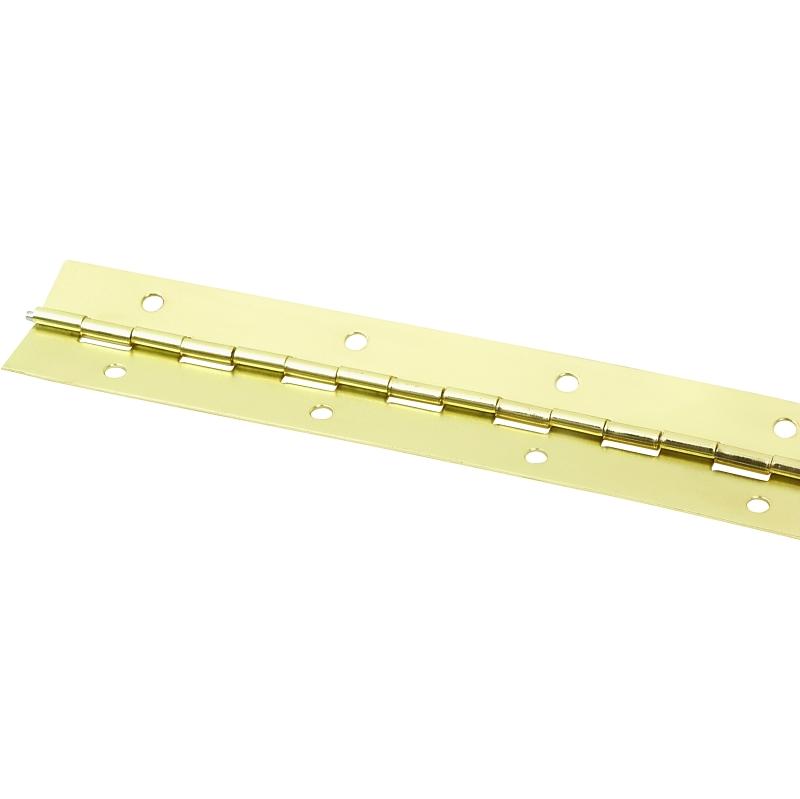 National 1 1/2" X 48" Piano Hinge Brass