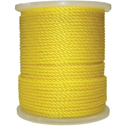 3/8" X 500' Yellow Poly Rope