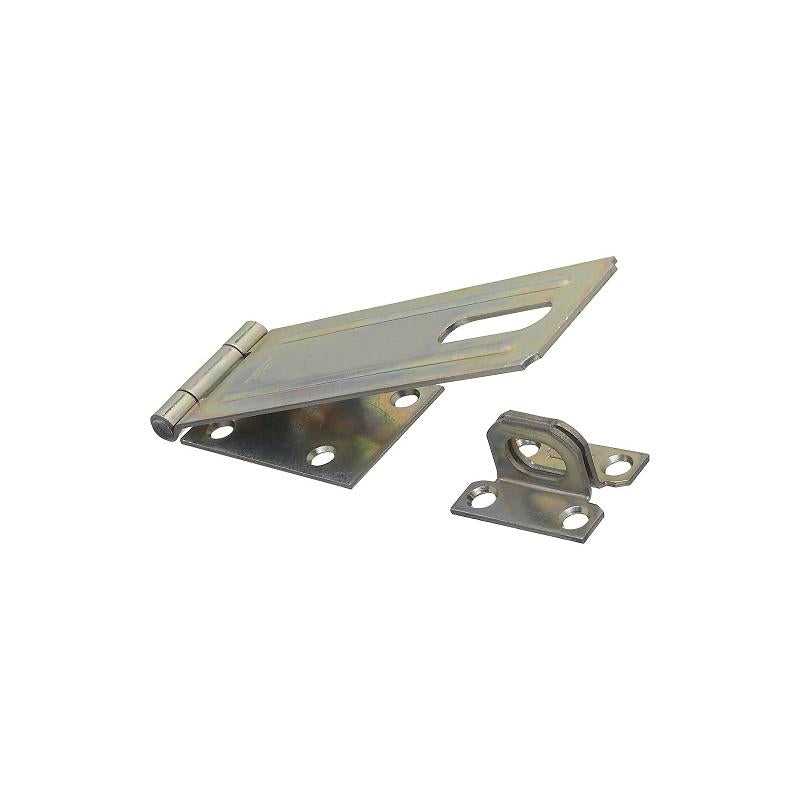 National 6" Safety Hasp Zinc