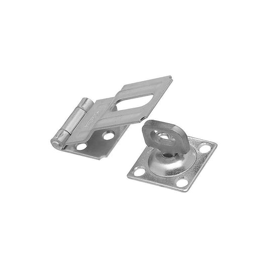 National 3 1/4" Safety Hasp Zinc