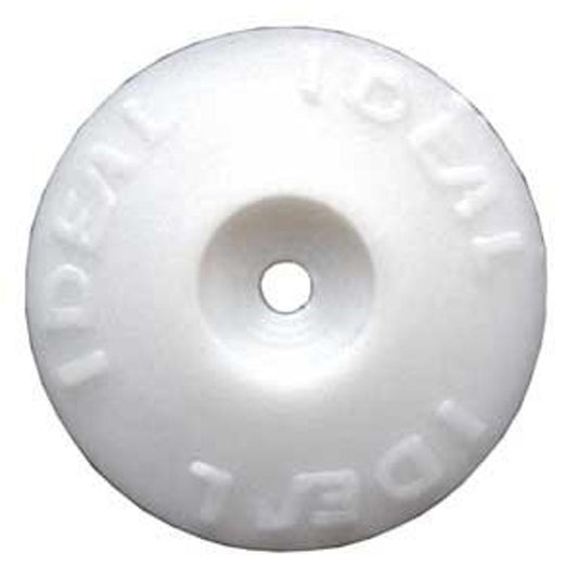 White Plastic Washers - 500/Bx